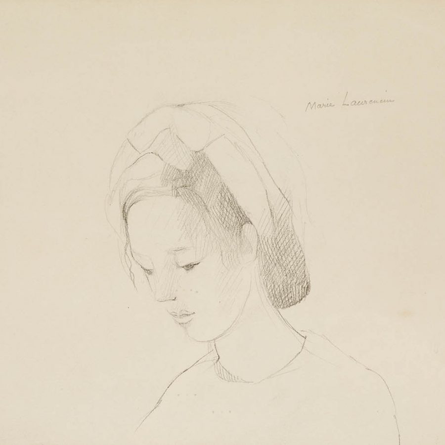 35197428: MARIE LAURENCIN. "Figura femenina".