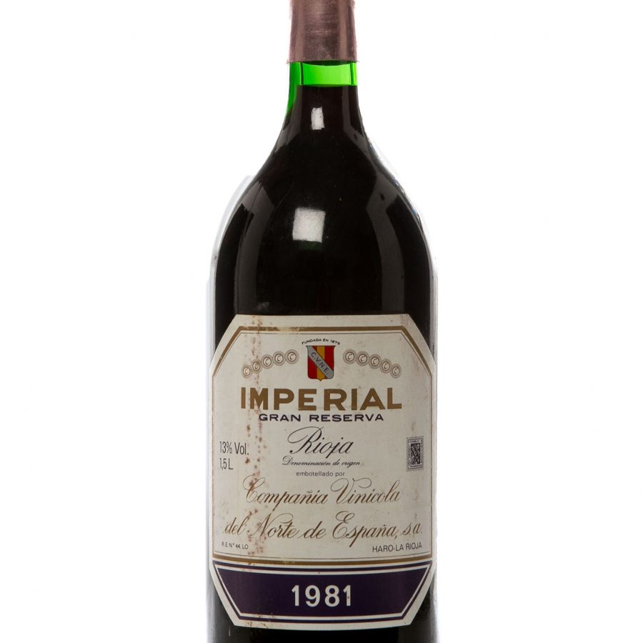 35226056: Botella Magnum Imperial, Gran Reserva 1981.