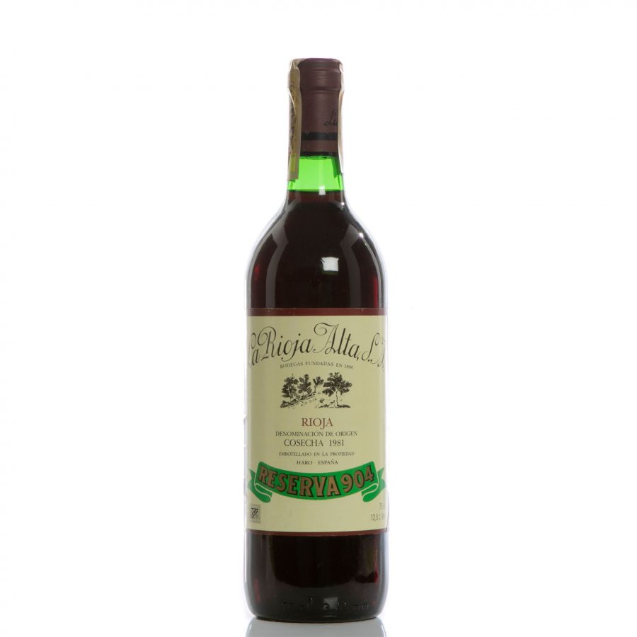 35226223: La Rioja Alta Gran Reserva, Cosecha de 1981.