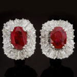 Pendientes oro blanco