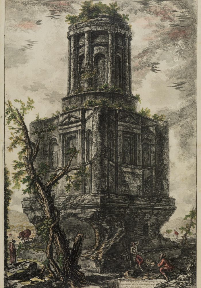 GIOVANNI BATTISTA PIRANESI.“Avanzi di un antico Sepolcro